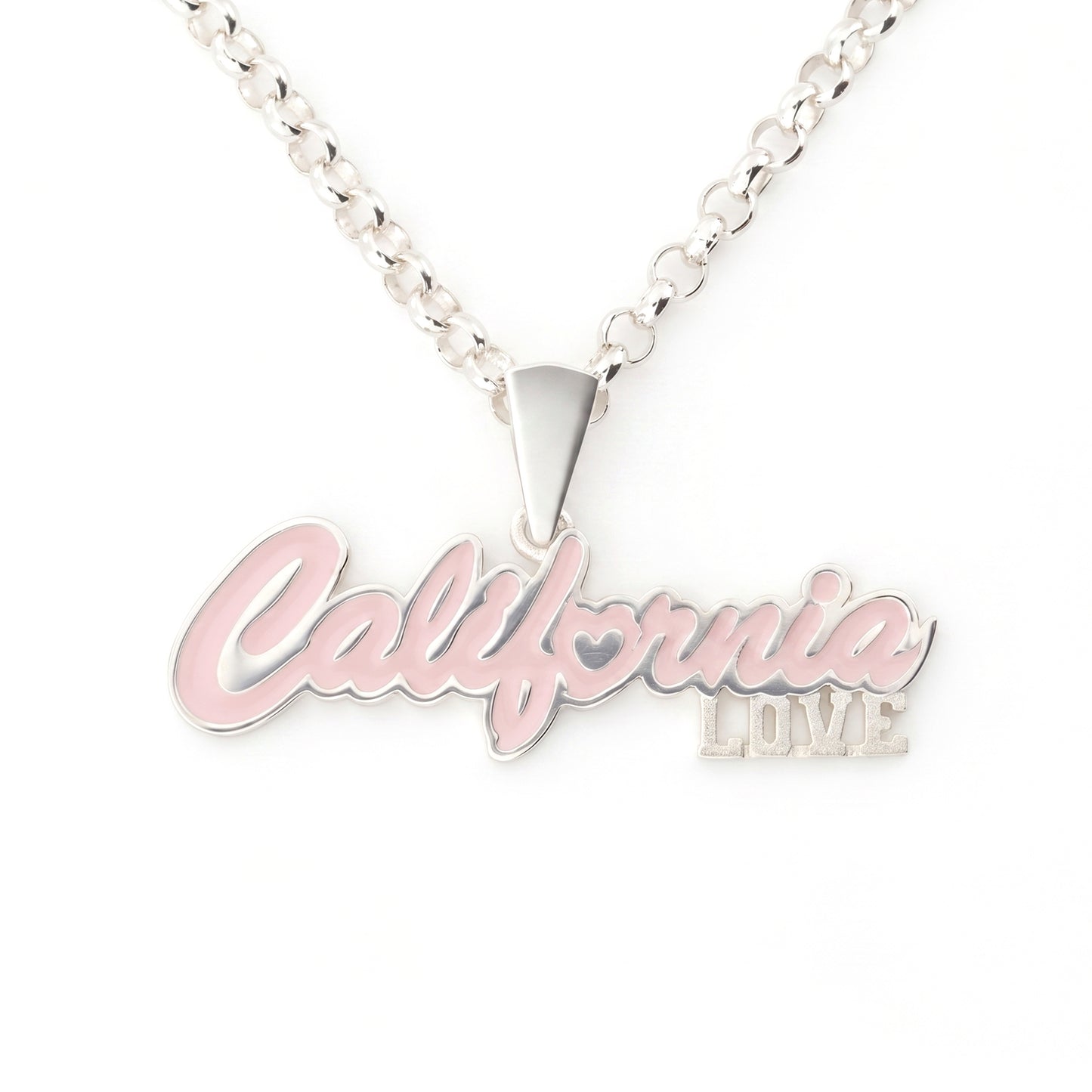 „CALIFORNIA LOVE” CHAIN - PINK