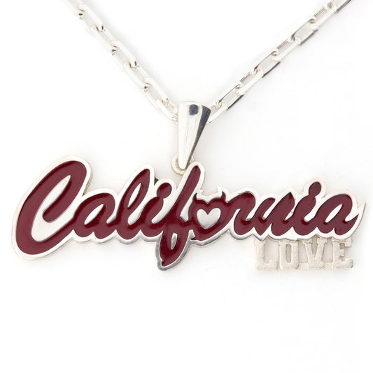 „CALIFORNIA LOVE” CHAIN - RED