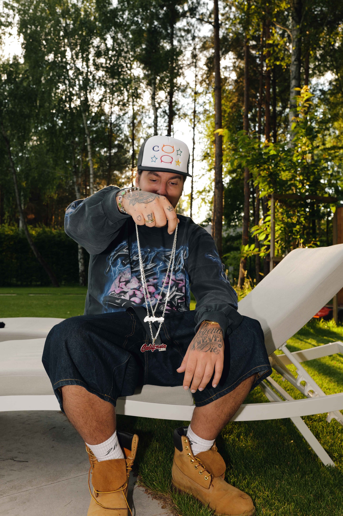 „CALIFORNIA LOVE” CHAIN - RED